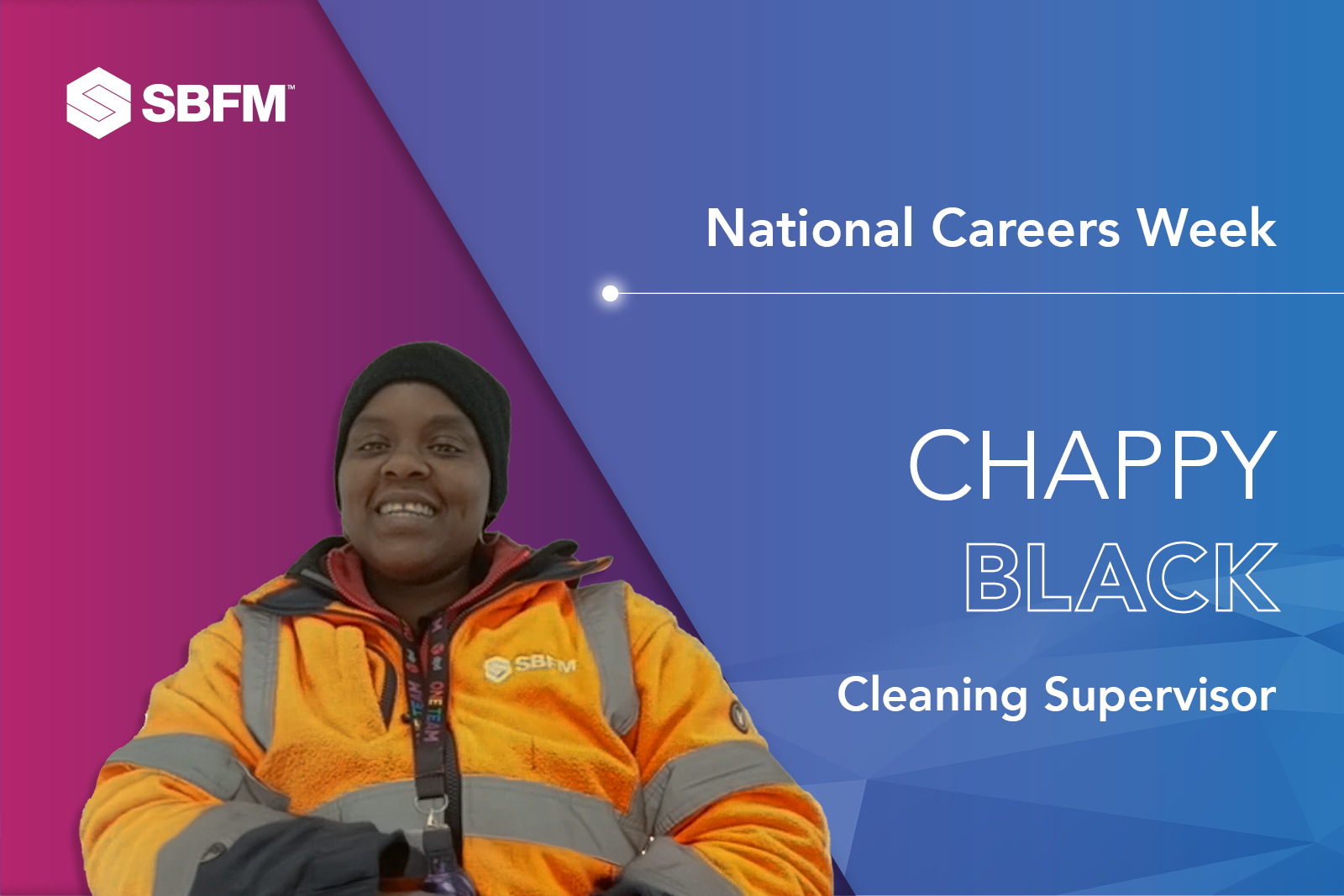 chappy black - sbfm - national careers week